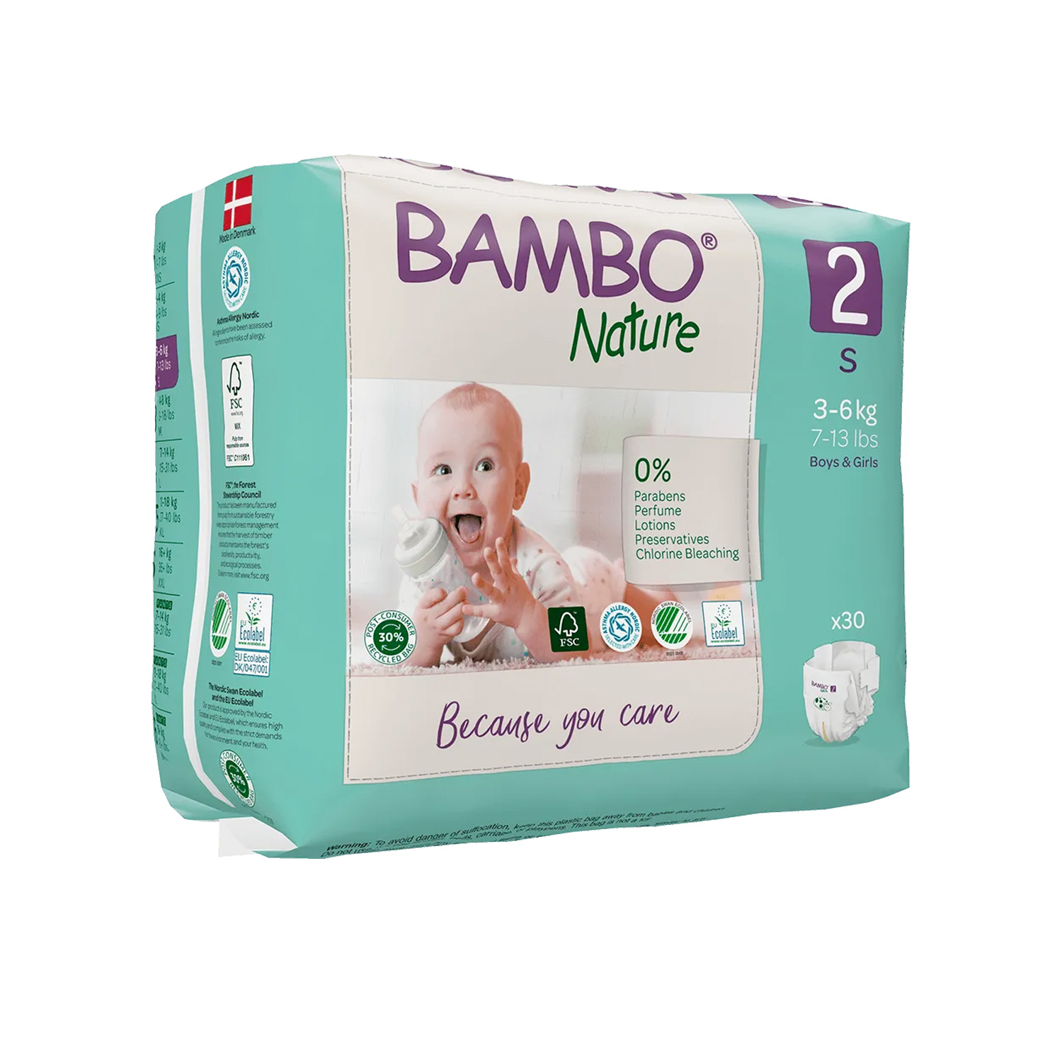 Bambo Nature 2 S - 3-6 kg