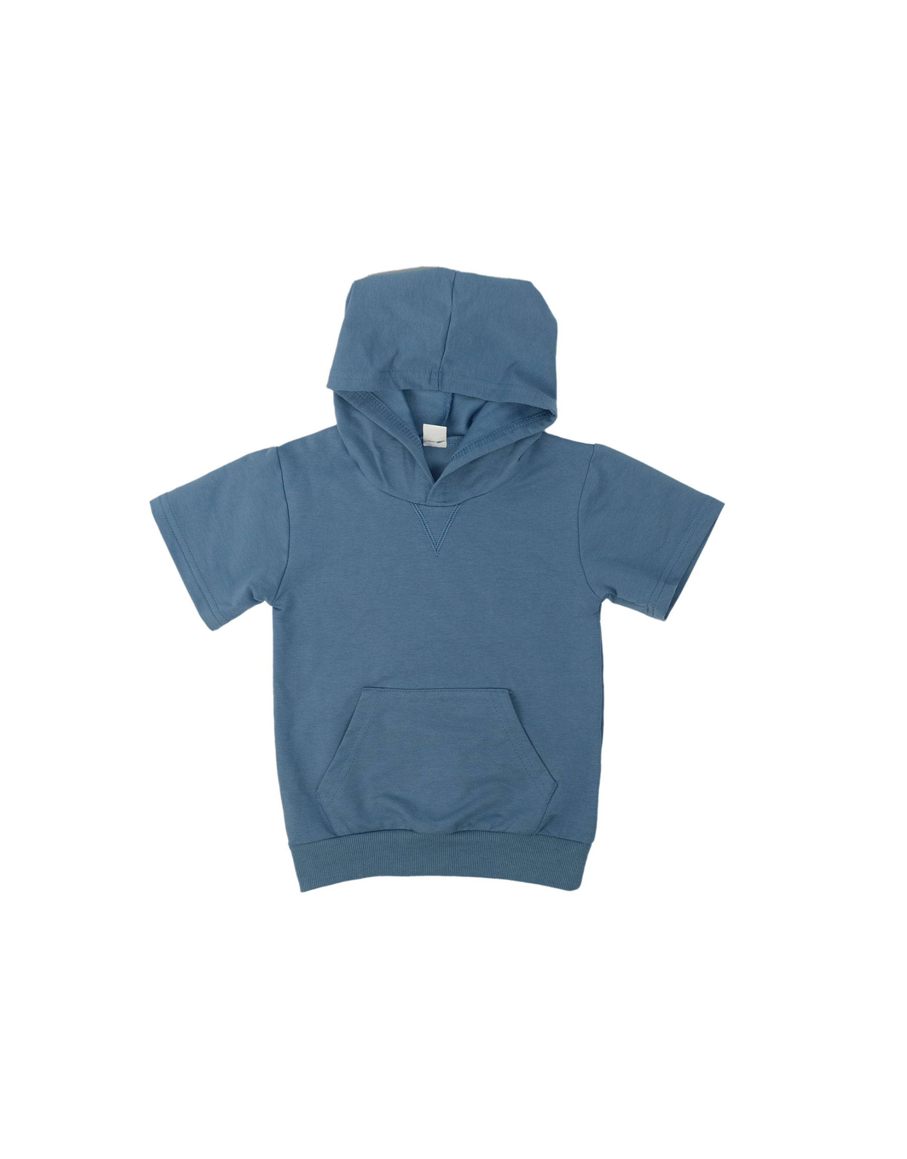 Short Sleev Hoodie Set - PINK