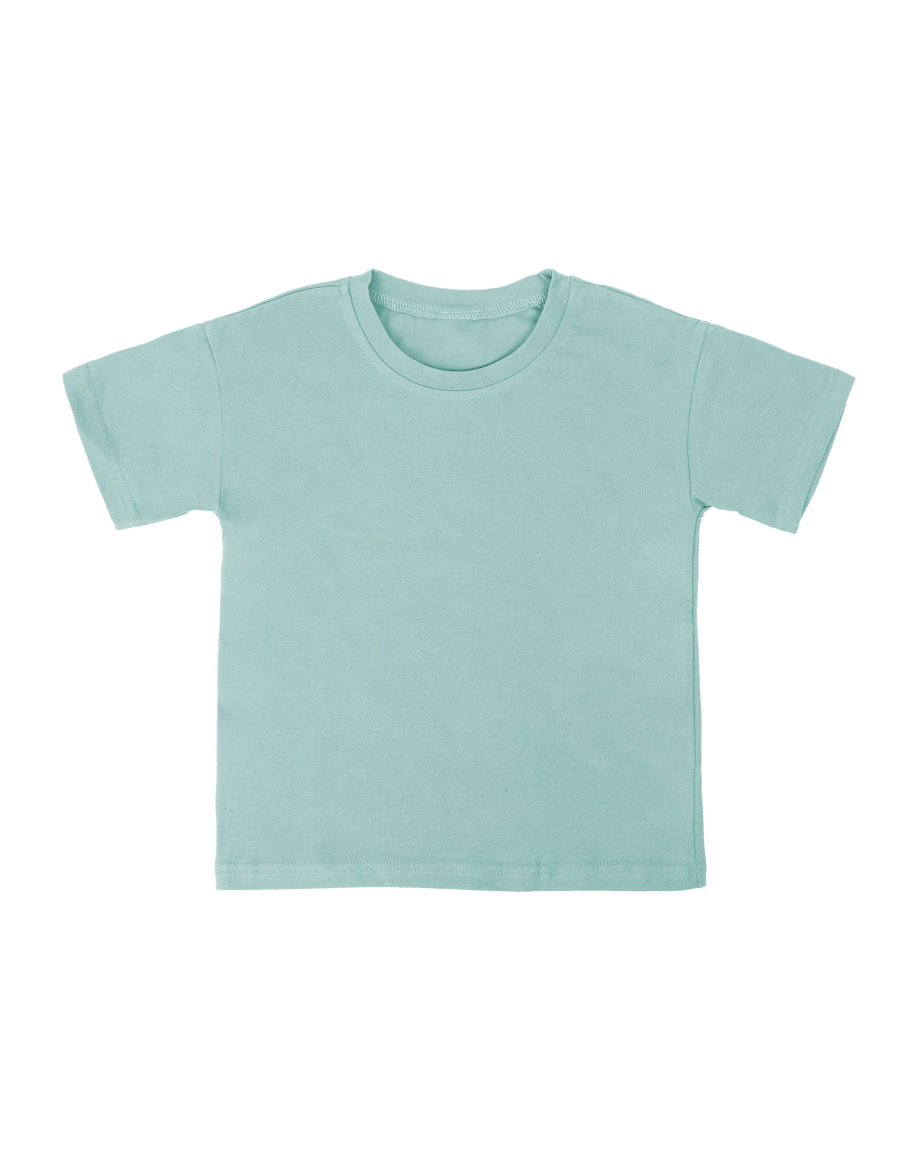 T-Shirt and Shorts Set in Soft Green